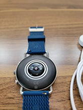 Skagen faster 3 3572 Dail colour black Strap colour blue Strap material silicon (used)